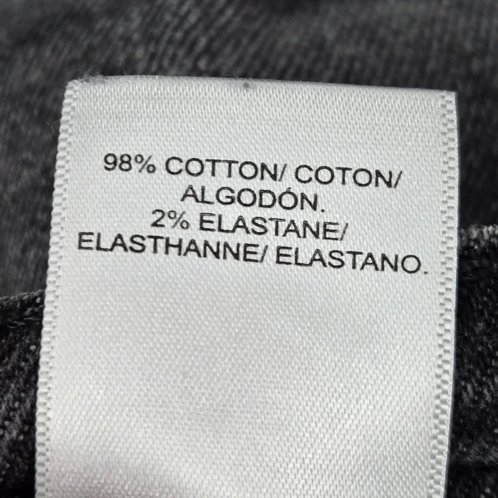 Lucky Brand Men Jeans 32X32 Gray Denim 121 Slim Straight Zipper 32